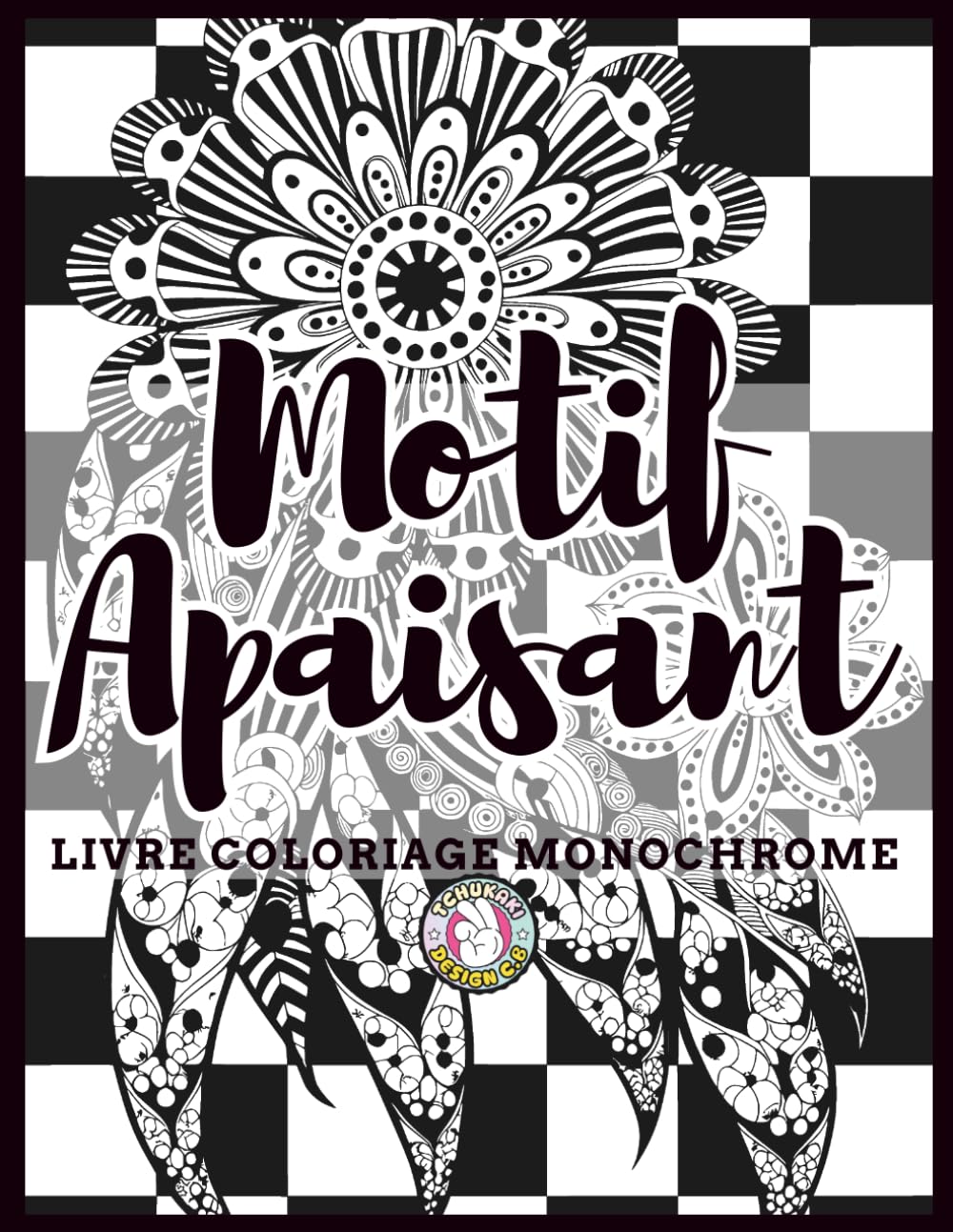 Motif Apaisant LIVRE COLORIAGE MONOCHROME: Coloriage Monochrome Apaisant – Motifs Mandala et Designs Géométriques à Colorier en Une Seule Couleur pour la Relaxation et la Pleine Conscience pour adulte