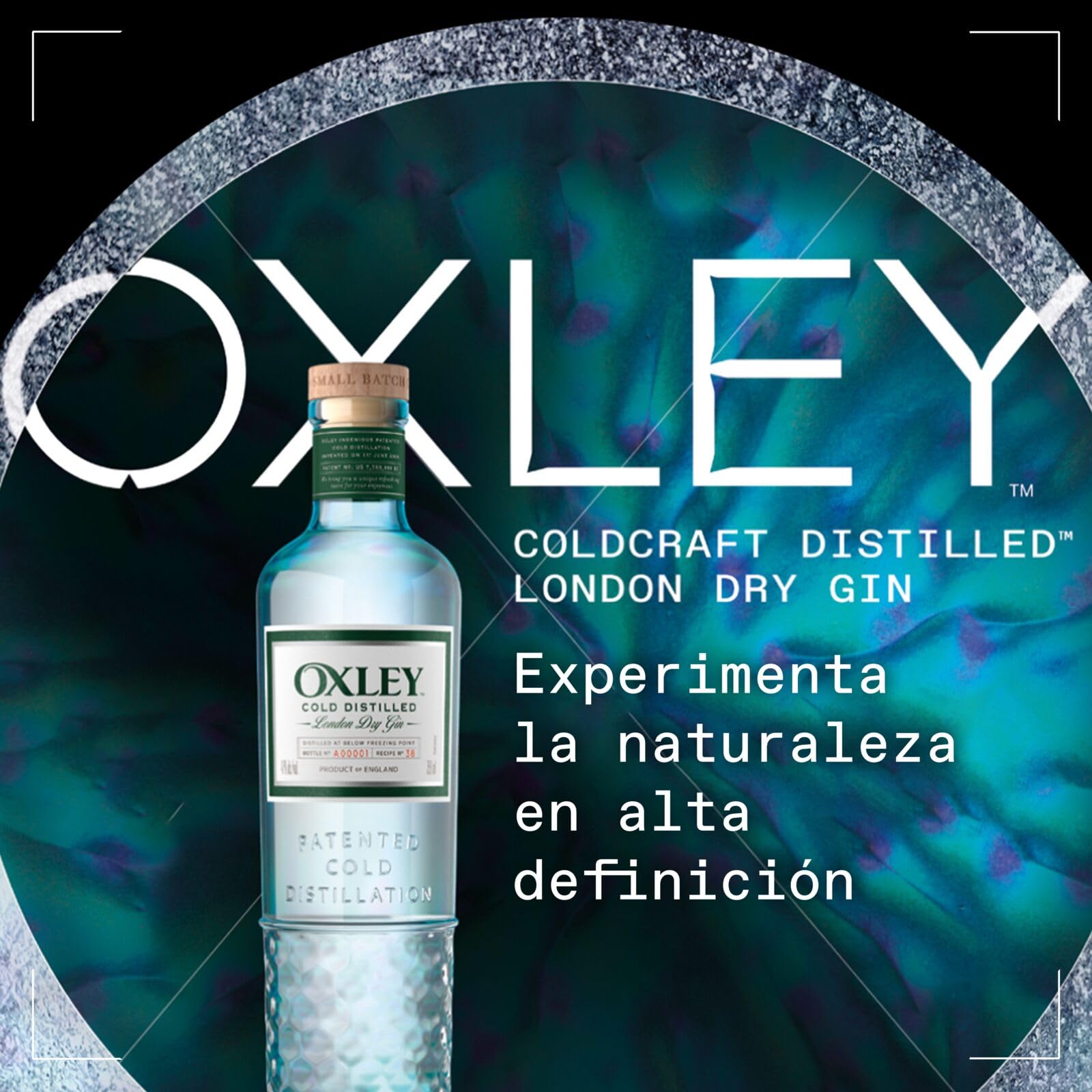 OXLEY Small Batch Premium Gin, destilada en frío, 47% vol., 70 cl