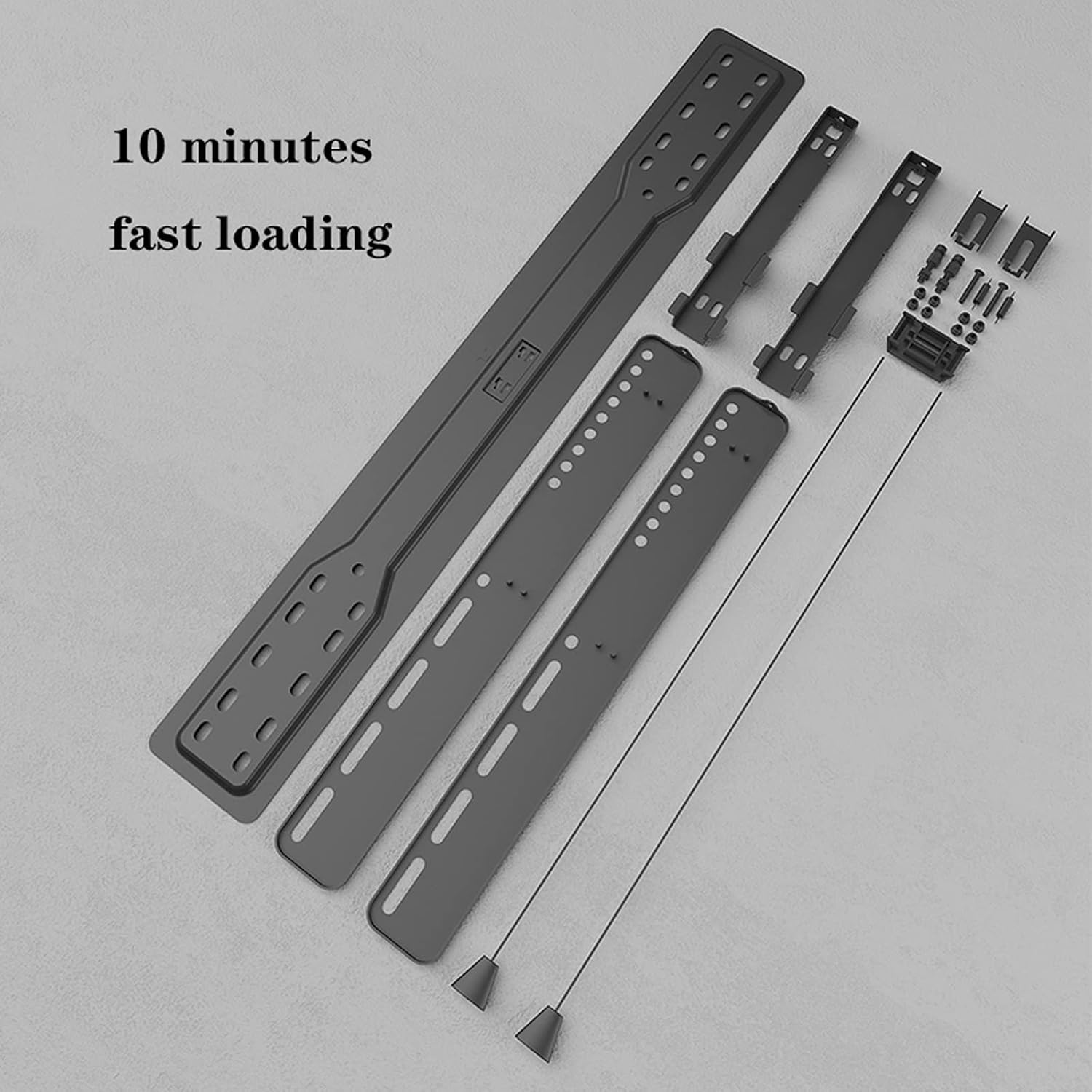 TV Mounts Universal TV Stand Low Profile TV Wall Mount Bracket 37"-80" Universal Fixed Wall TV Bracket Extendable TV Mount with Magnetic Pull Cord, Holds Up to 110lbs TV Stand TV W