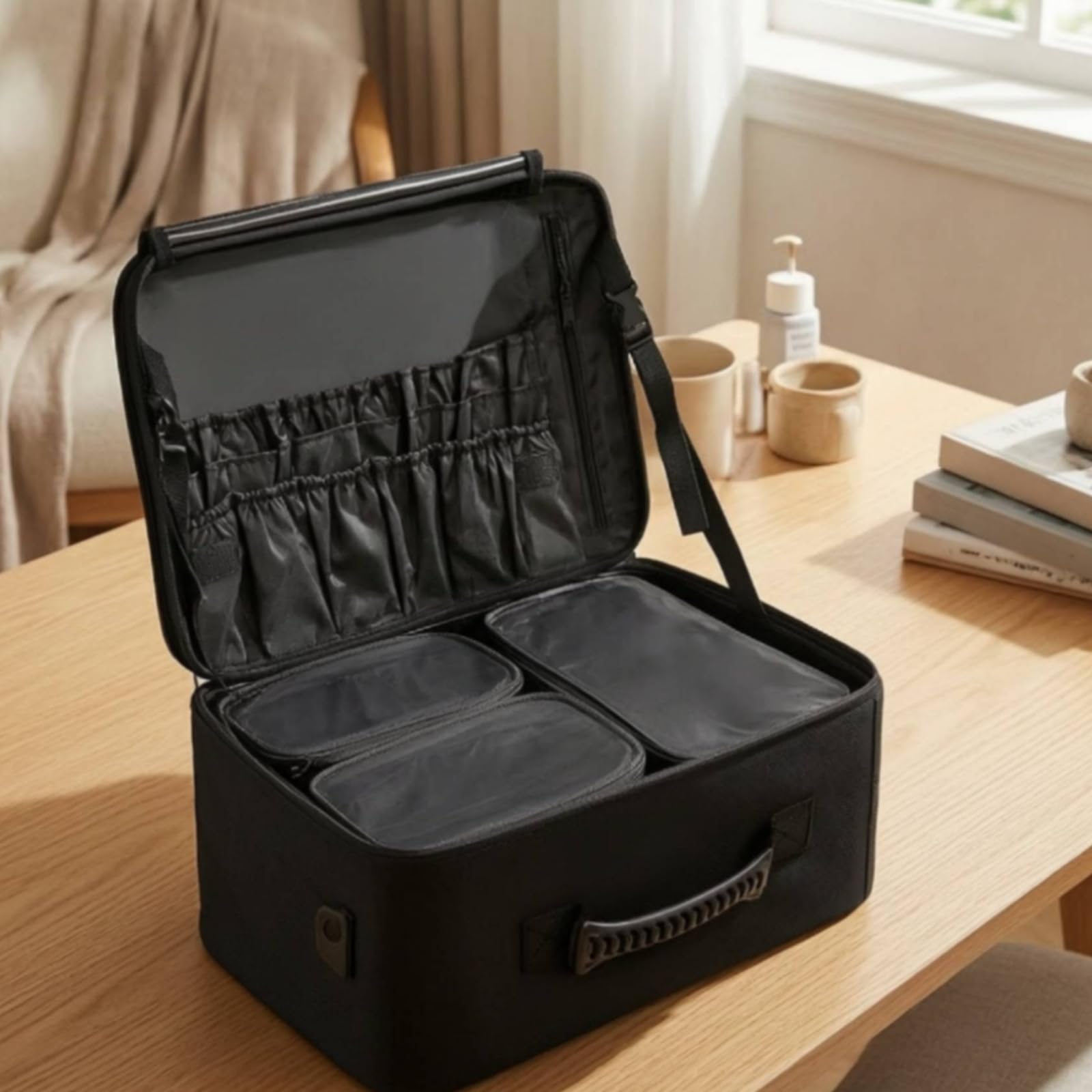 Custodia per Cosmetici con Tasche