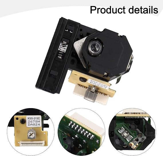High Efficiency KSS 213C Optical Lens Replacement for DVD and CD Players Repair Made Easy