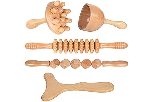 Wood Therapy Massage Tools 5-in-1 Lymphatic Drainage Massager