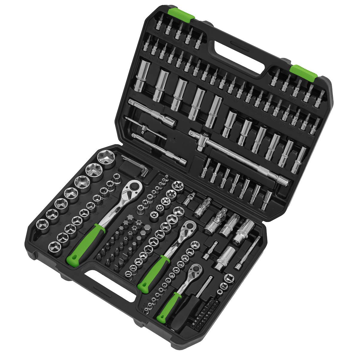 Sealey Siegen S01211 171 Piece Metric 1/4 3/8 & 1/2 Socket Set