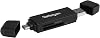USB C and USB 3.0 SD Card Reader, USB Memory Card Reader, SD, microSD, MMC, UHS-I, USB-C & USB-A Card Adapter