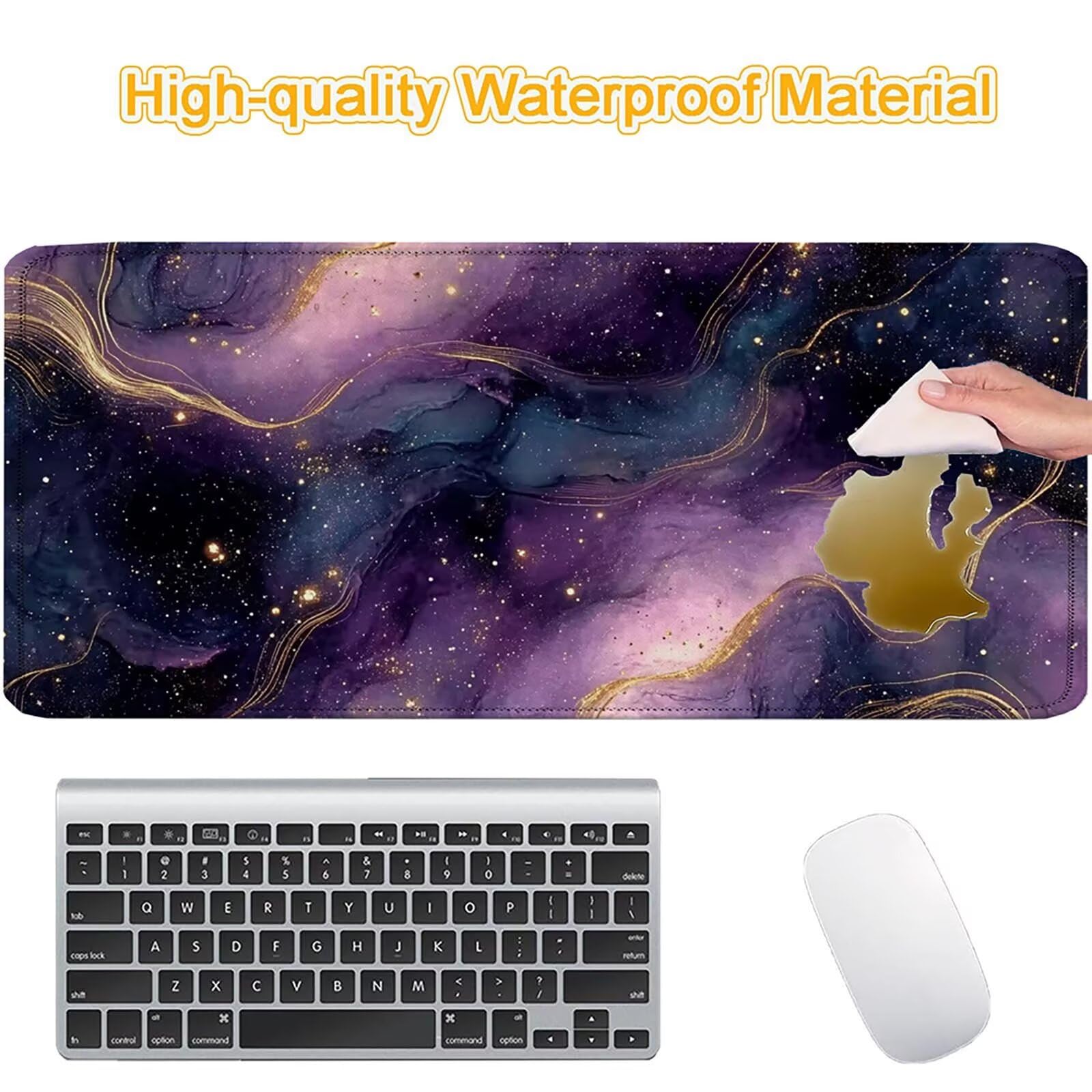 Tappetino Mouse 900x450mm | Superficie Ultra-Liscia | Viola 0-z684