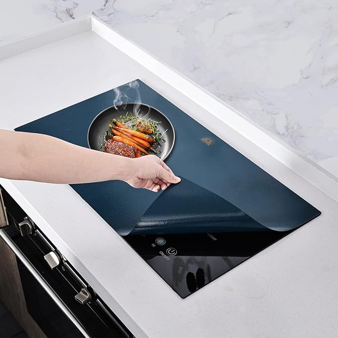 Large Induction Hob Protector Mat, Silicone Induction Cooker