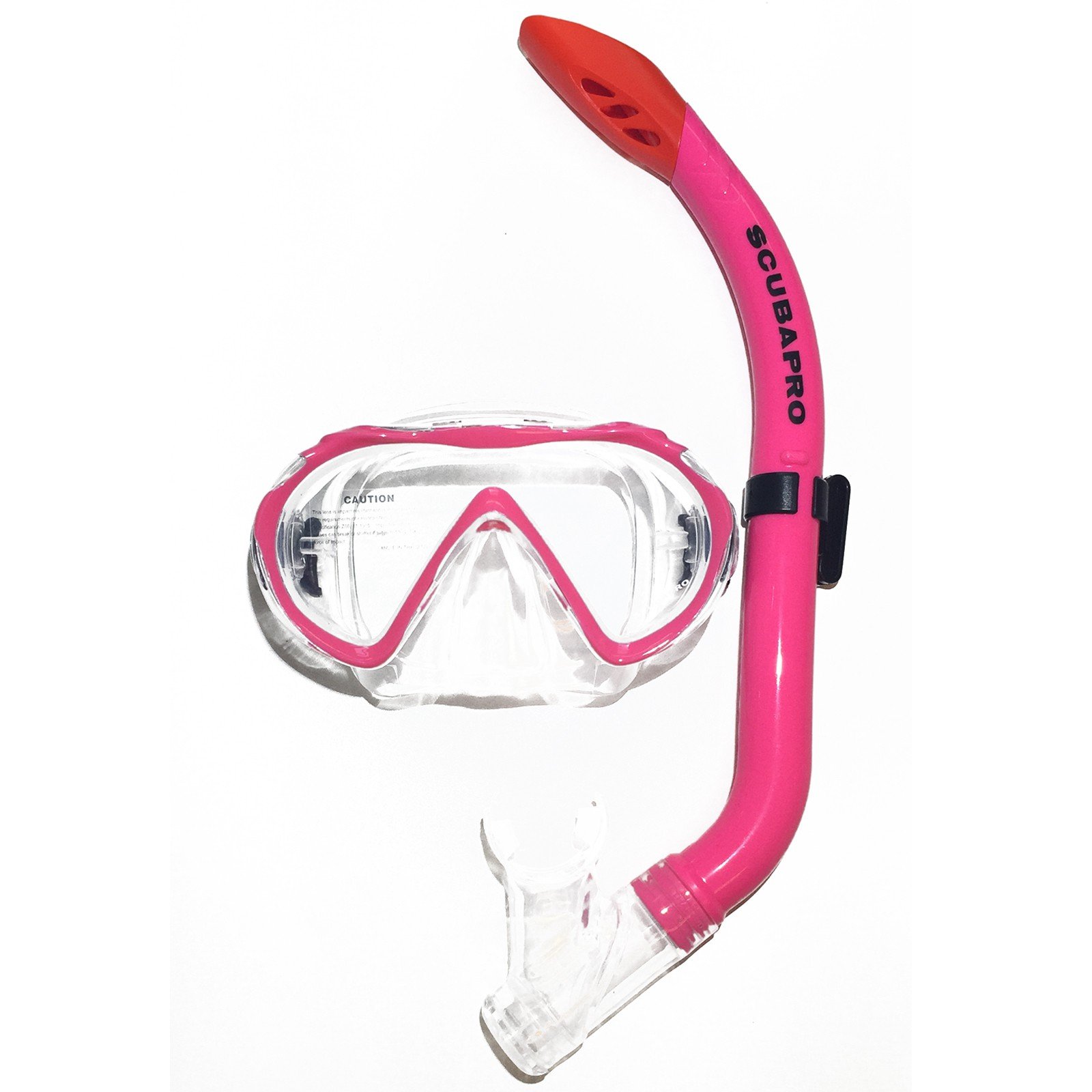 SCUBAPRO Spider Combo Kids Schnorchelset Pink