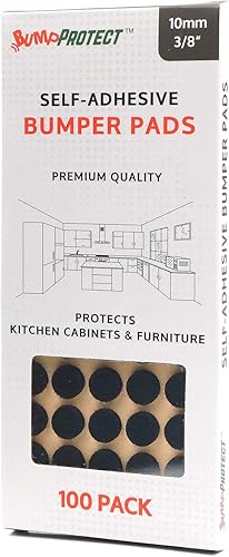 Miniatura 5 de Almohadillas de espuma EVA para muebles, 38 pulgadas de diámetro, redondas, 3M, autoadhesivas, protegen gabinetes de cocina, cajones, escritorios y