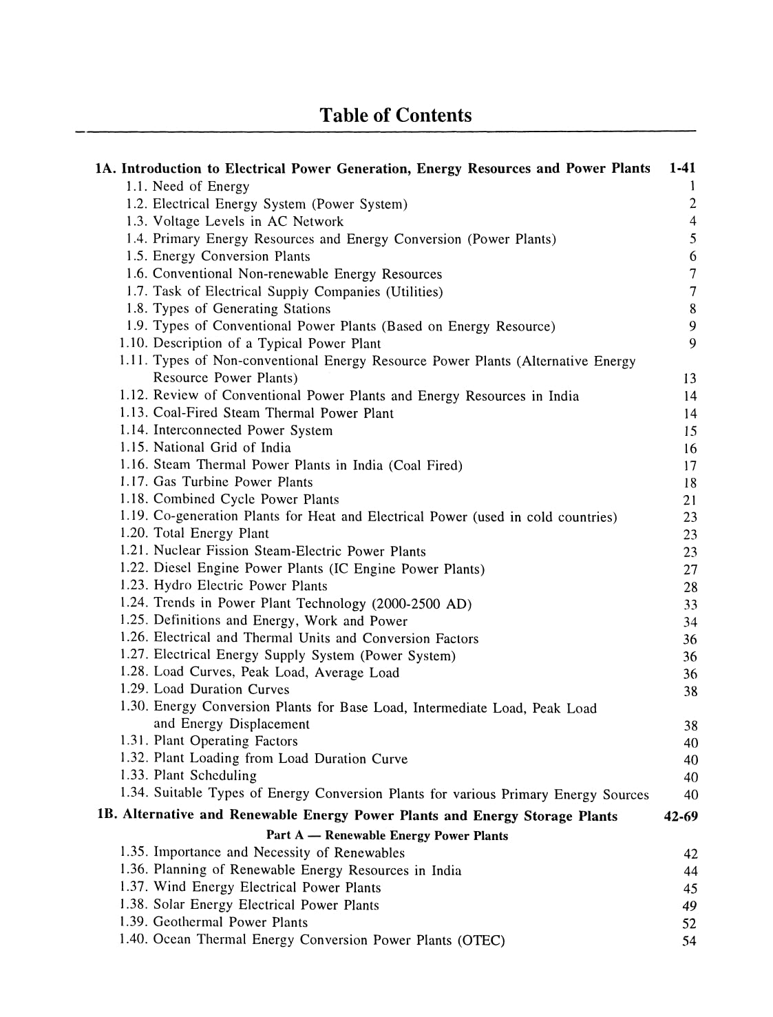 Electrical Power Systems (Generation, Transmission, Distribution, Protection and Utilization of Electrical Energy)