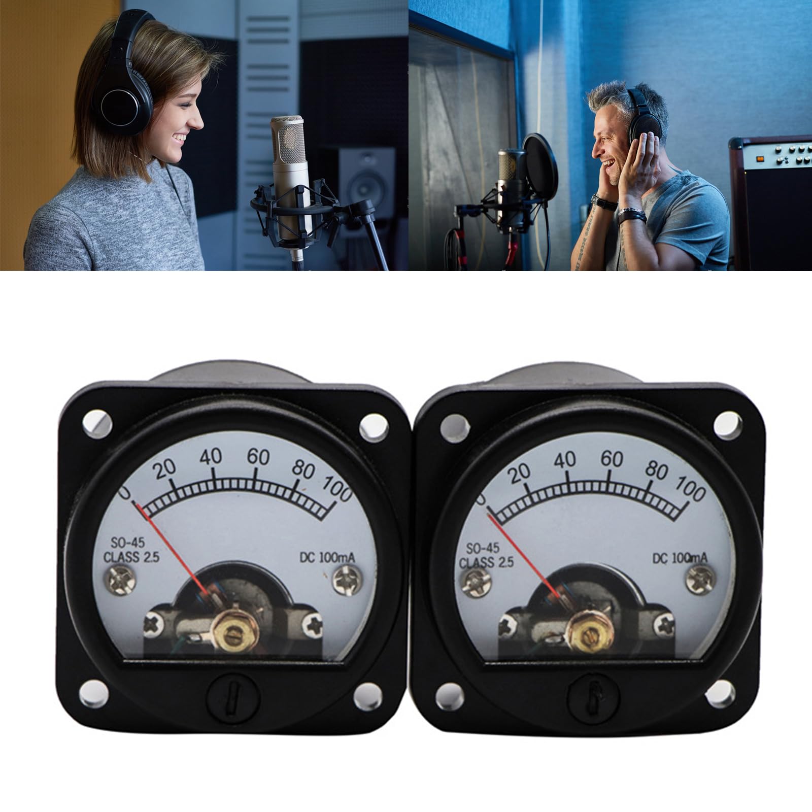 Model 45 100mA Ammeter Accurate Electrical Current Measurement Tool for Amplifier