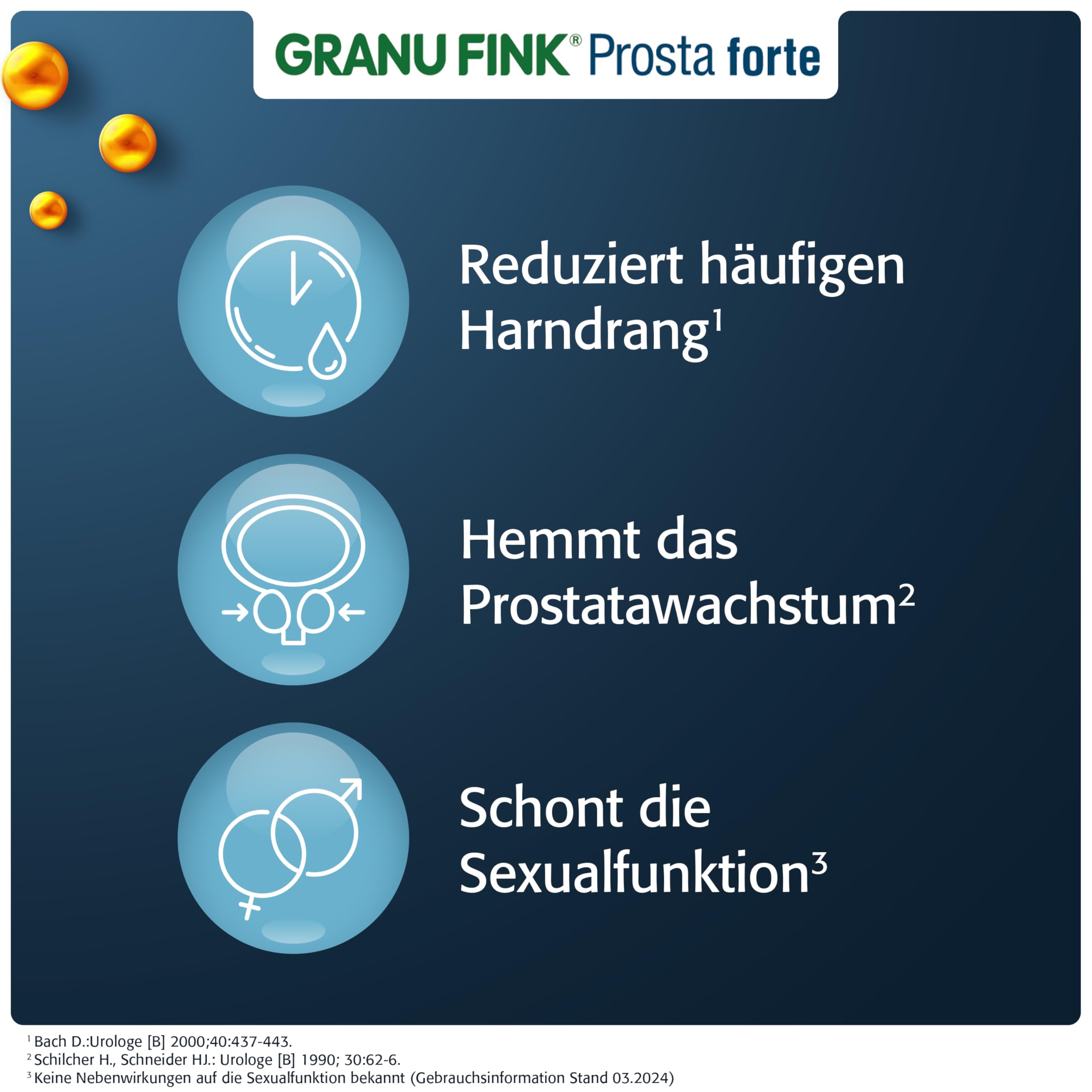 GRANU FINK Prosta forte 500 mg Hartkapseln, 140 St. Kapseln