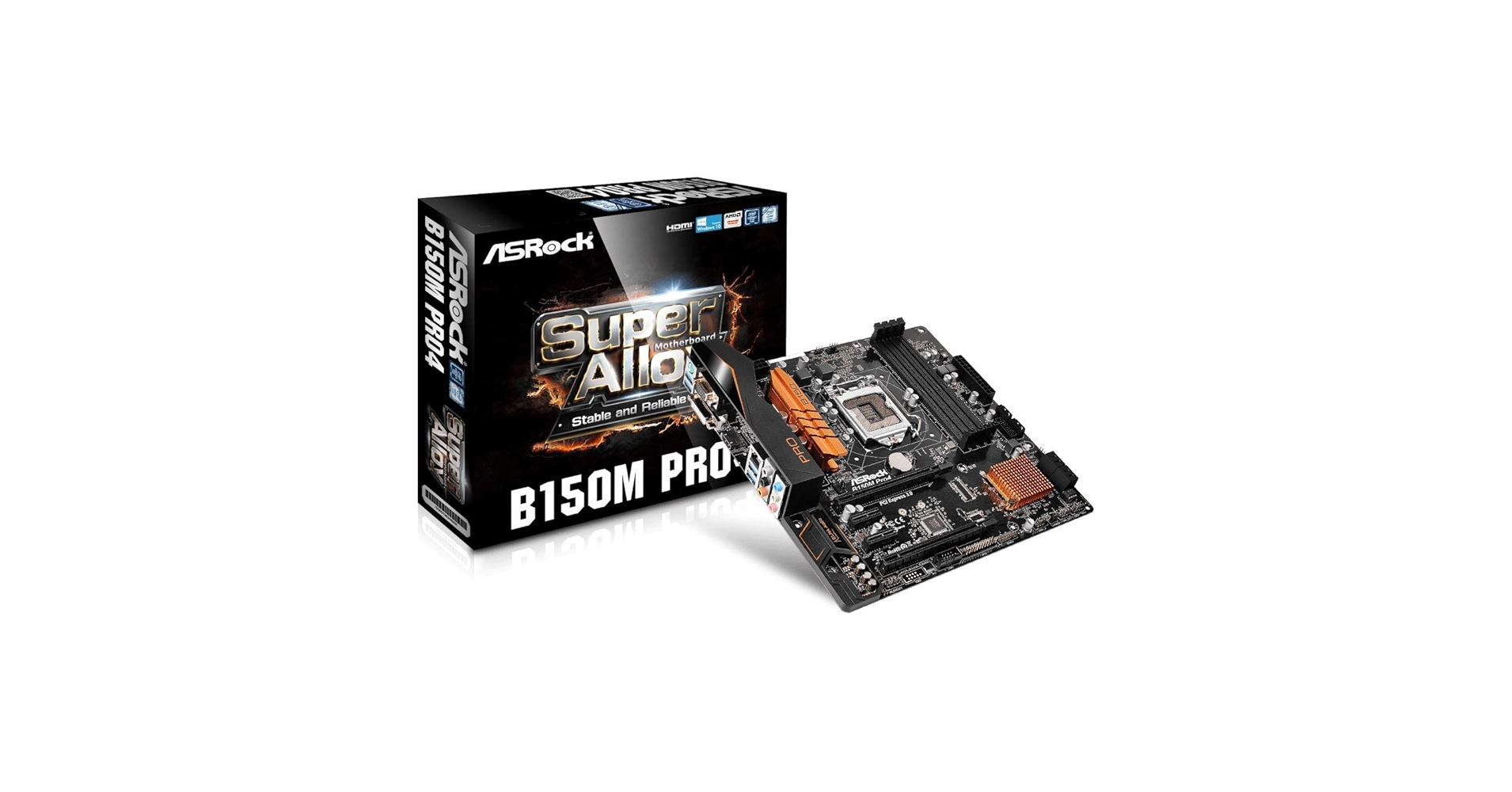 Amazon.com: ASRock B150M Pro4 Micro ATX DDR4 Intel Socket 1151 USB