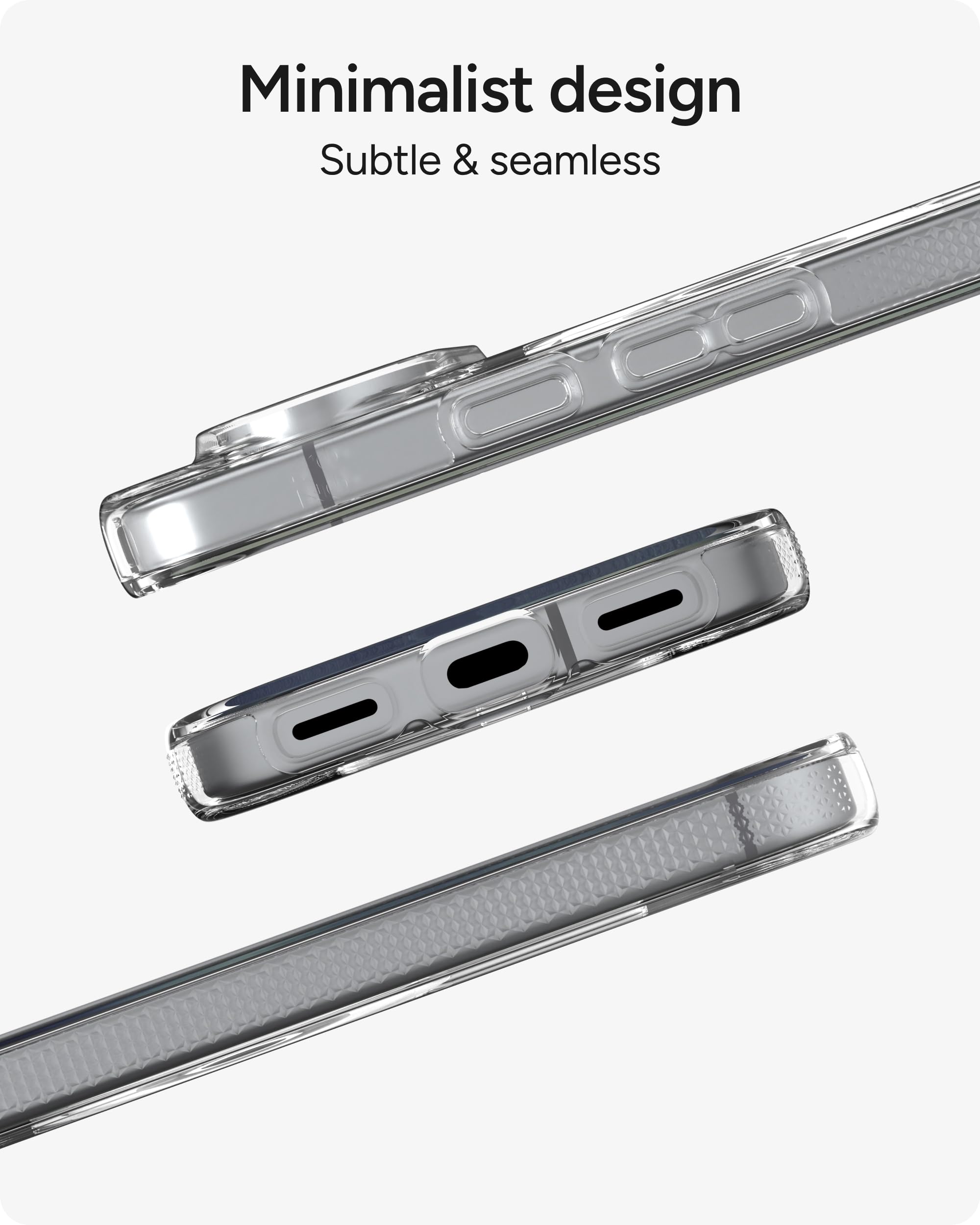 ZAGG Crystal Palace Snap Google Pixel 11 / Pixel 11 Pro Case, Trasparente | Protezione contro le cadute di grado militare da 4 m, cover magnetica trasparente, rinforzata con grafite, anti-ingiallimento
