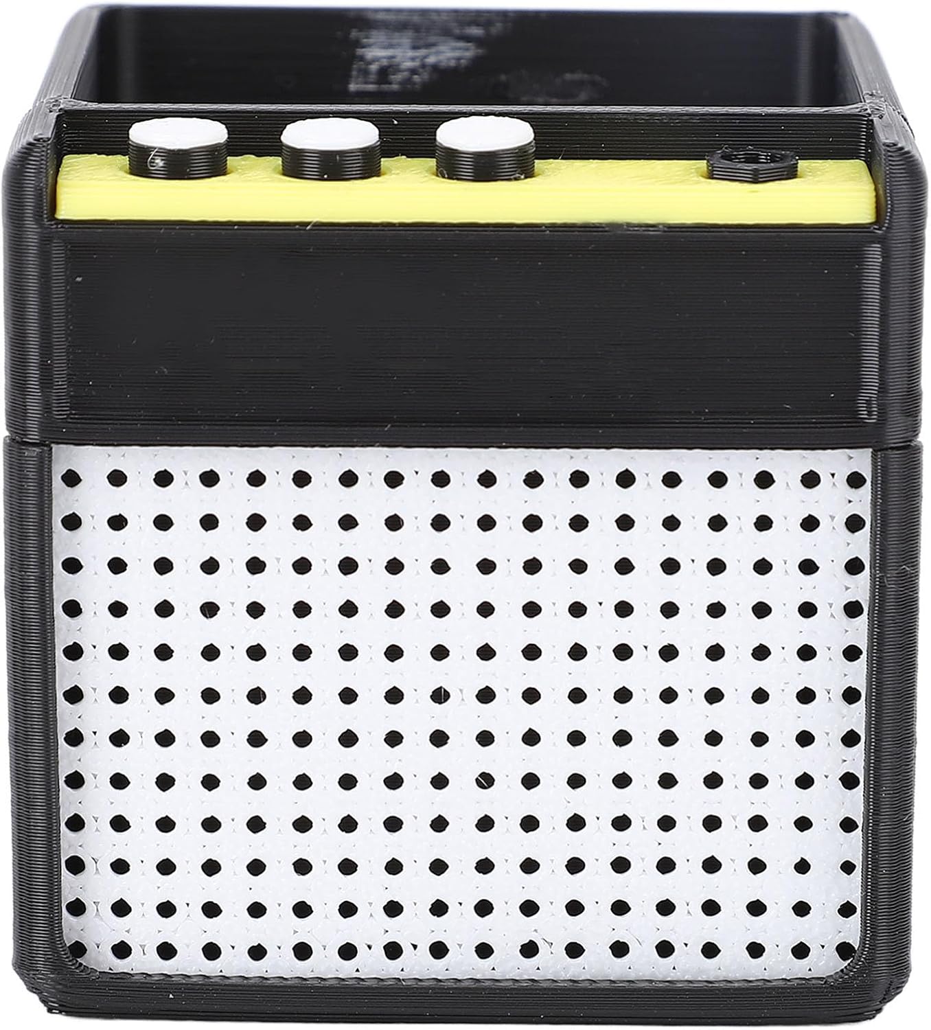 Yosoo 3D Printed Vintage Guitar Pick Holder Rack Personalized PLA Material Compact Size Ideal for Musicians and Music Lovers with Retro Great Birthday Present for Guitarists