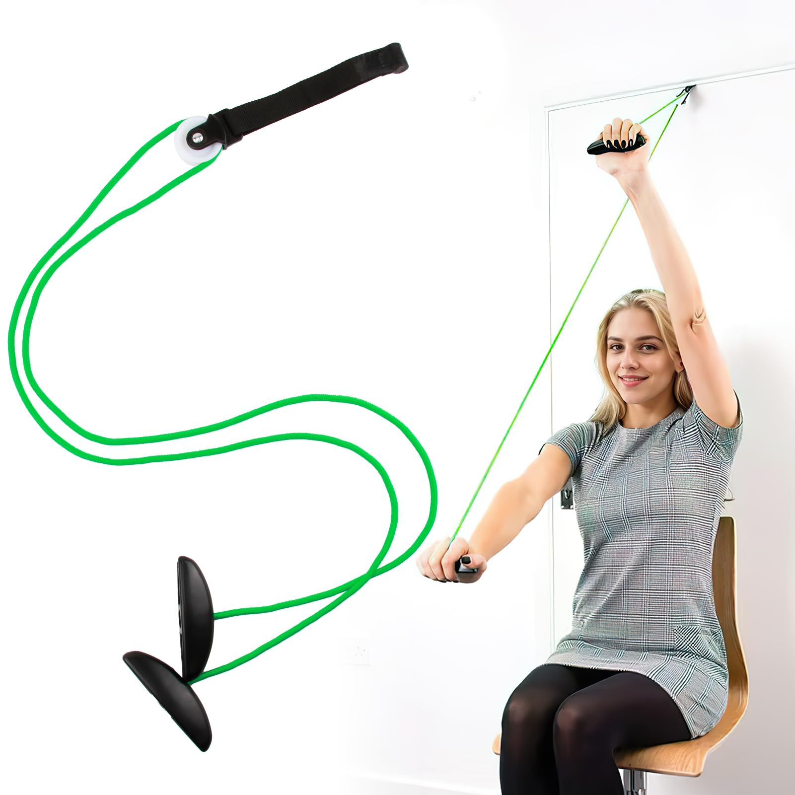 LANAFAY 어깨 풀리 도어 어깨 운동 풀리 홈 물리 치료 팔 재활 보조 운동 장비 회전근 개 회복 유연성 향상  스트레칭-Freehip.co.kr