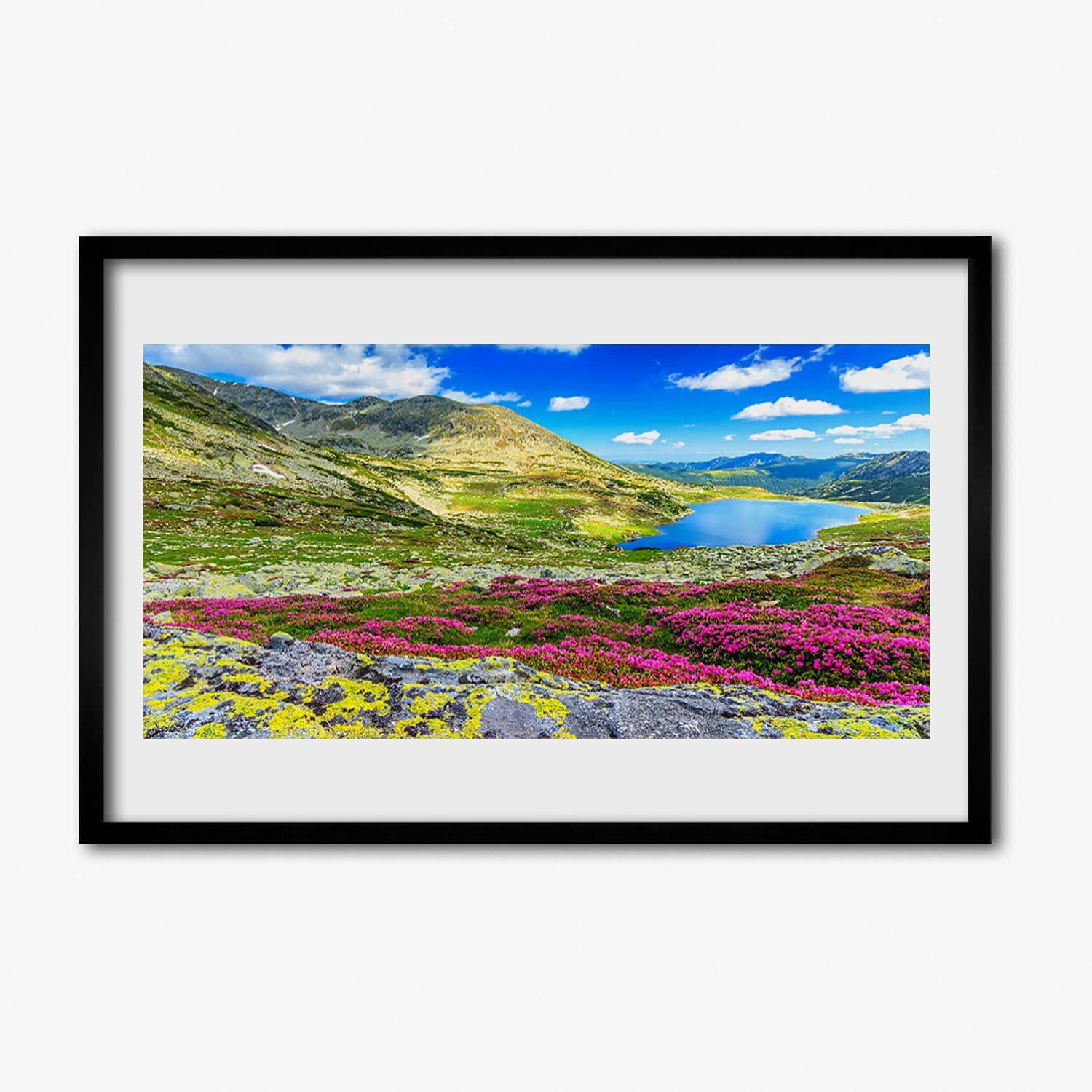 Cadre murale affiche paysage nature pour salon et chambre