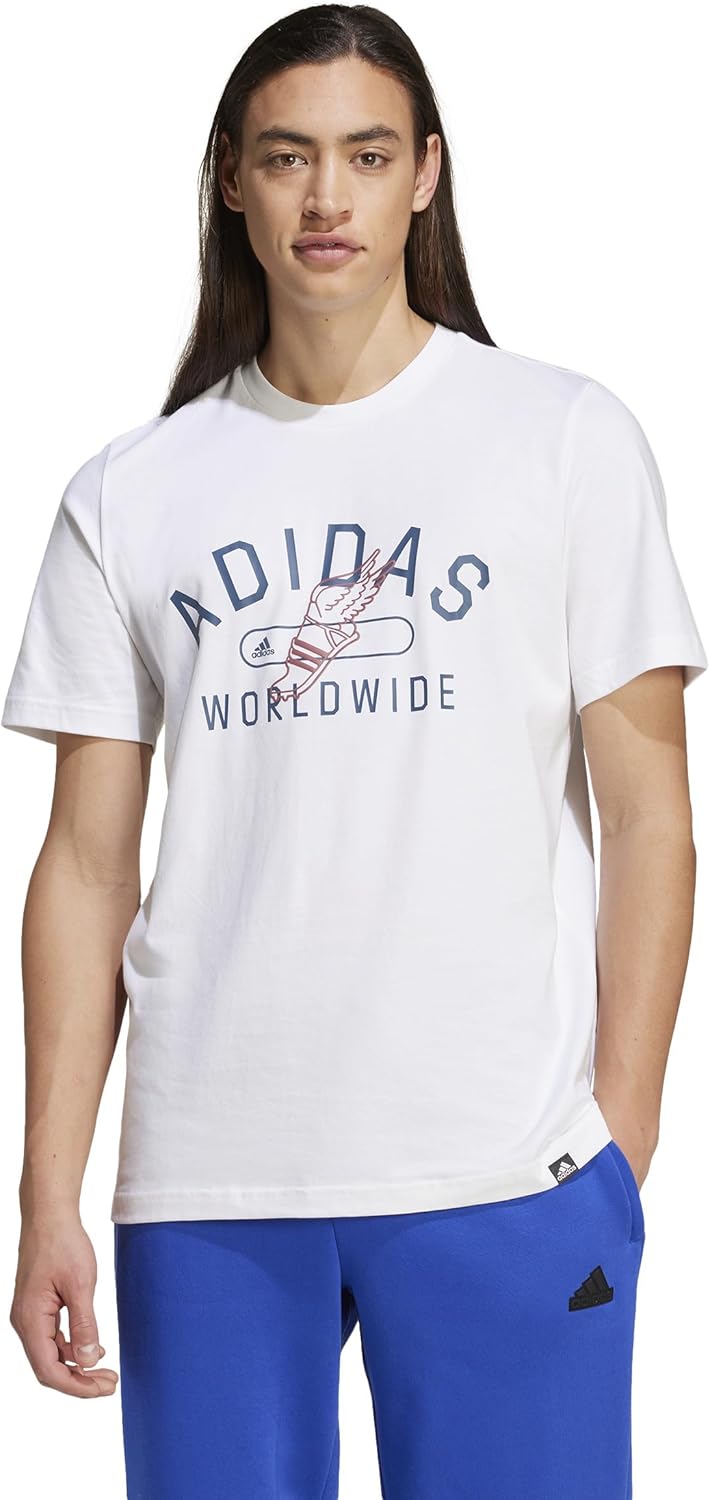 Adidas Mens Collegiate Short Sleeve T-Shirt