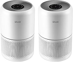LEVOIT Air Purifier for Home Allergies Pets in Bedroom, Covers Up to 1073 ft² by 56W High Torque Motor, AHAM VERIFIDE, 3-in-1 Filter, HEPA Sleep Mode, Remove Dust Smoke Odor, Core300-P, White, 2 Pack