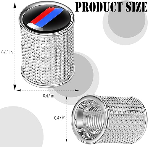 Vista 177 de Tapas de válvula de neumático, aleación de aluminio, anticorrosivas, a prueba de polvo, para automóviles, SUV, camiones, bicicletas, motocicletas