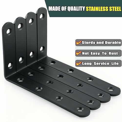 Miniatura 2 de Alise - Soportes flotantes de acero inoxidable, J5207B-8P