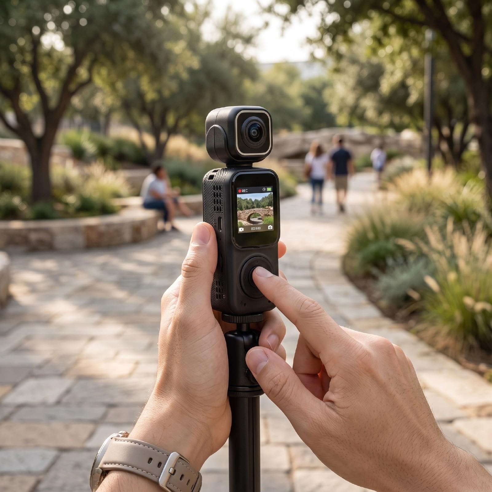 Sxhlseller Videocamera Portatile 4K