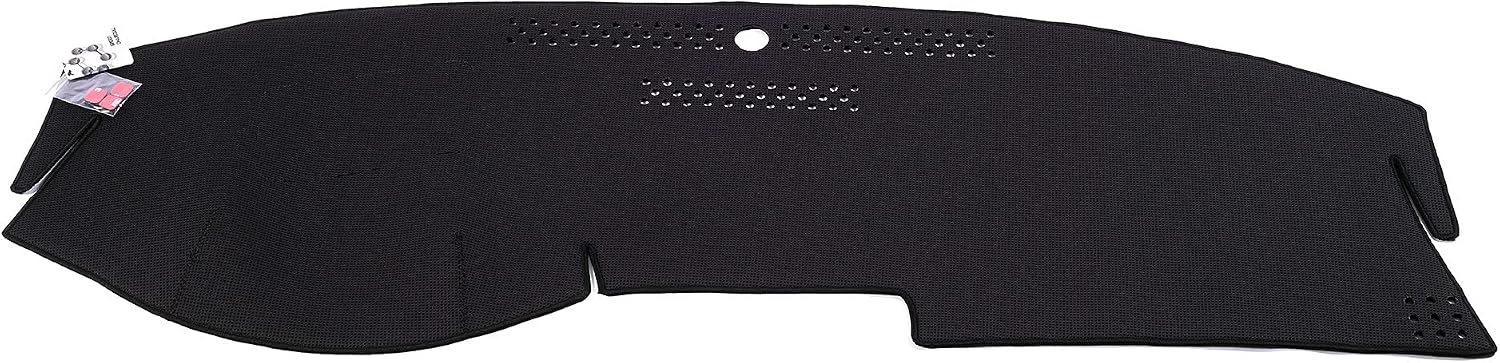 WellVisors Black Dash Mat Dashboard Cover Compatible with Jaguar E-PACE 2018-2024