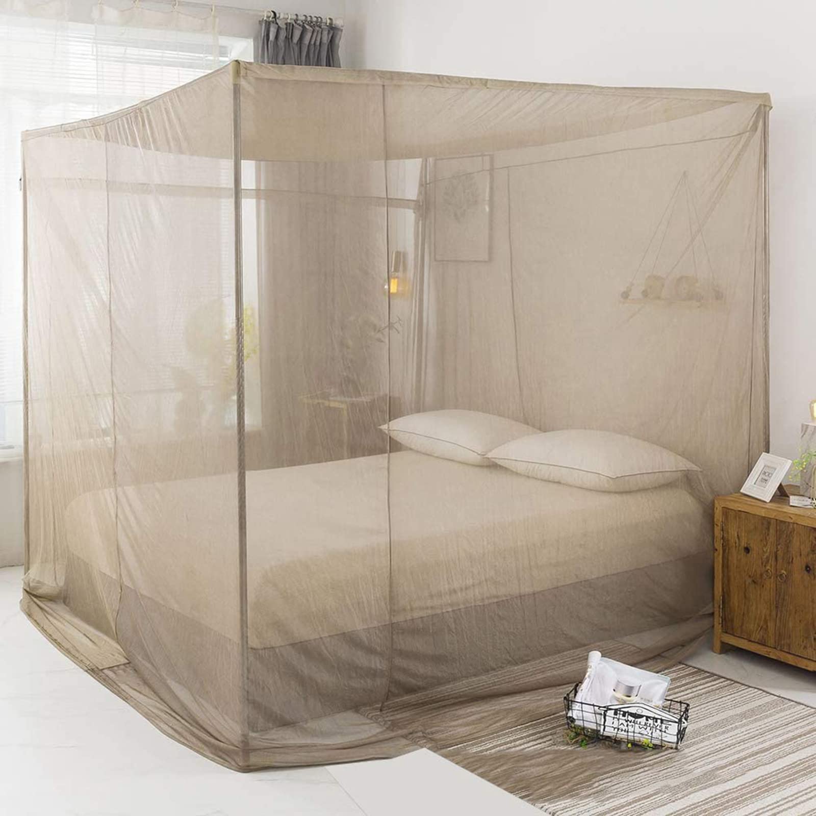Buy EMF Protection Square Bed Canopy/High Radiation Protection/WiFi