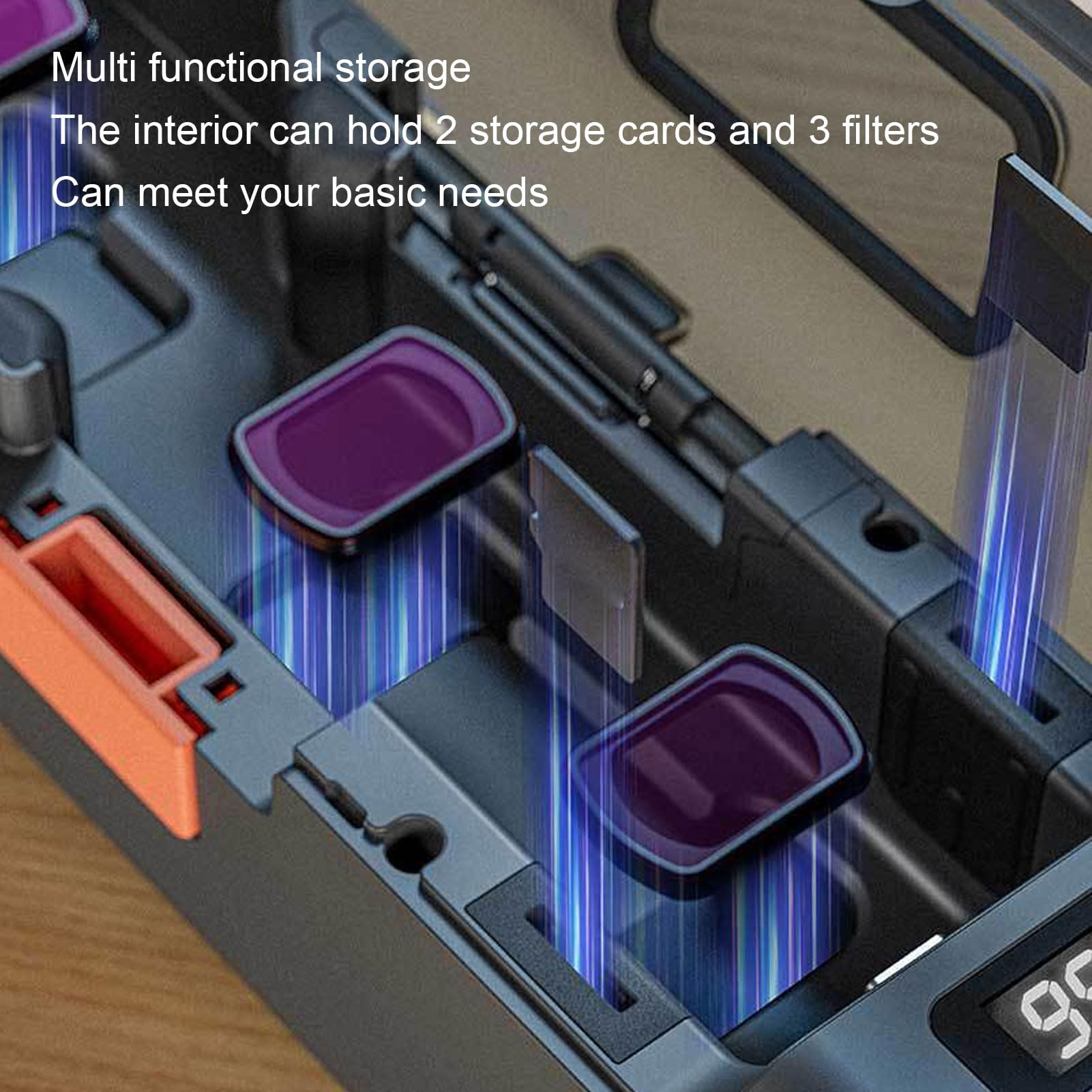 Bewinner Étui de Charge 3, 9000mAh Chargeur Rapide avec Affichage
