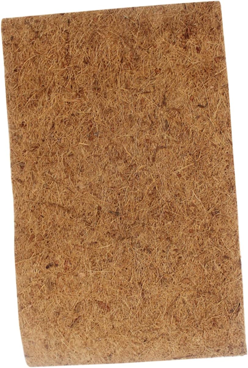 COLLBATH Reptile Coconut Fiber Bedding Mat for Terrariums Soft and Durable Substrate for Tortoise and Snake Tanks Easy to Clean Natural Coir Carpet