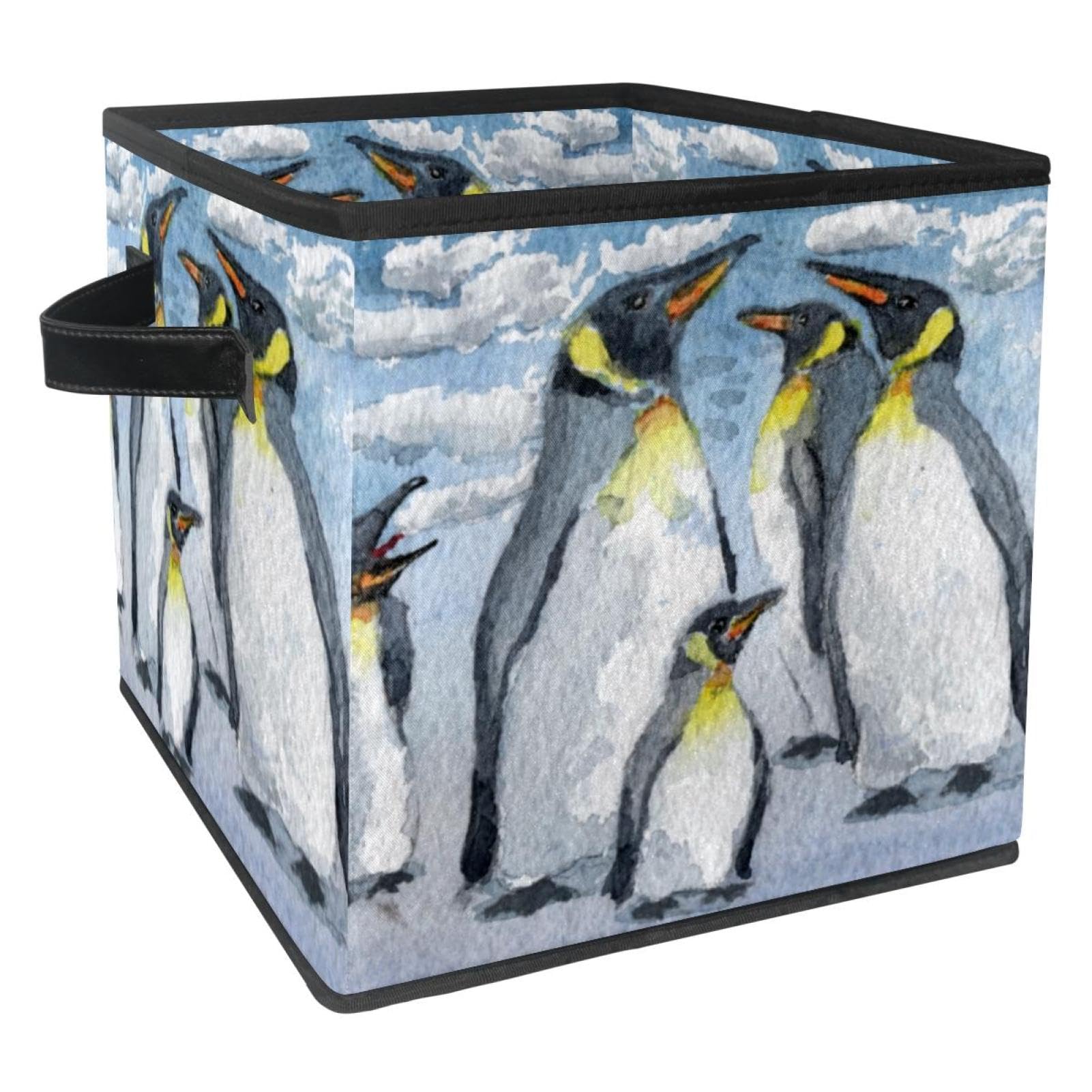 Organiseur en tissu pingouin pour ranger la chambre d'enfant avec style