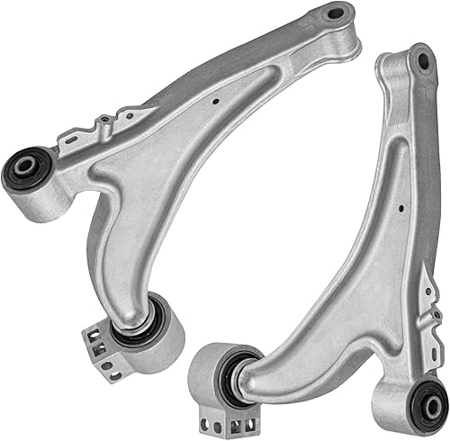 Miniatura 63 de Detroit Axle - Brazos de control delanteros para Nissan Pathfinder Frontier Xterra, 2 brazos de control superiores con rótulas, conjunto de par