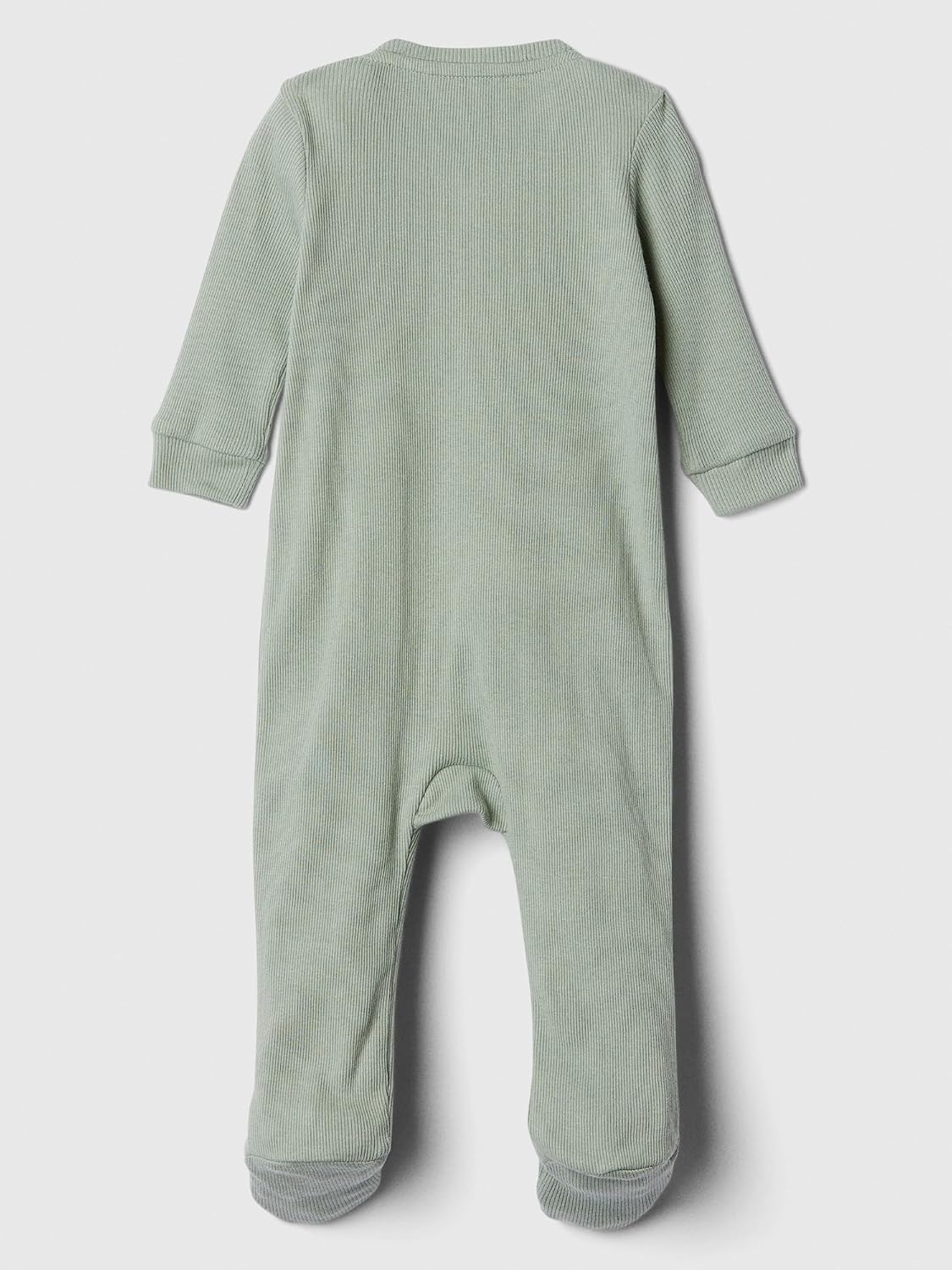 GAP Unisex Baby Two Way Zip Footed One-piece Outfit