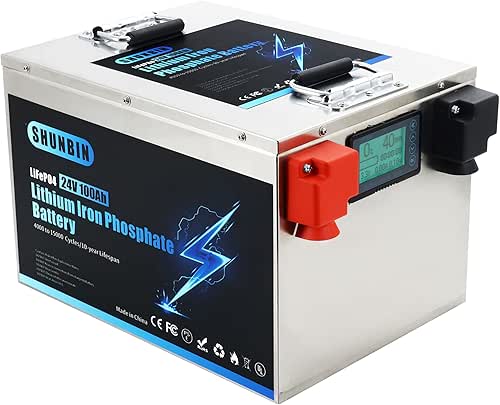 Lifepo4 100ah 24V Lithium iron phosphate battery for Solar System/Motor