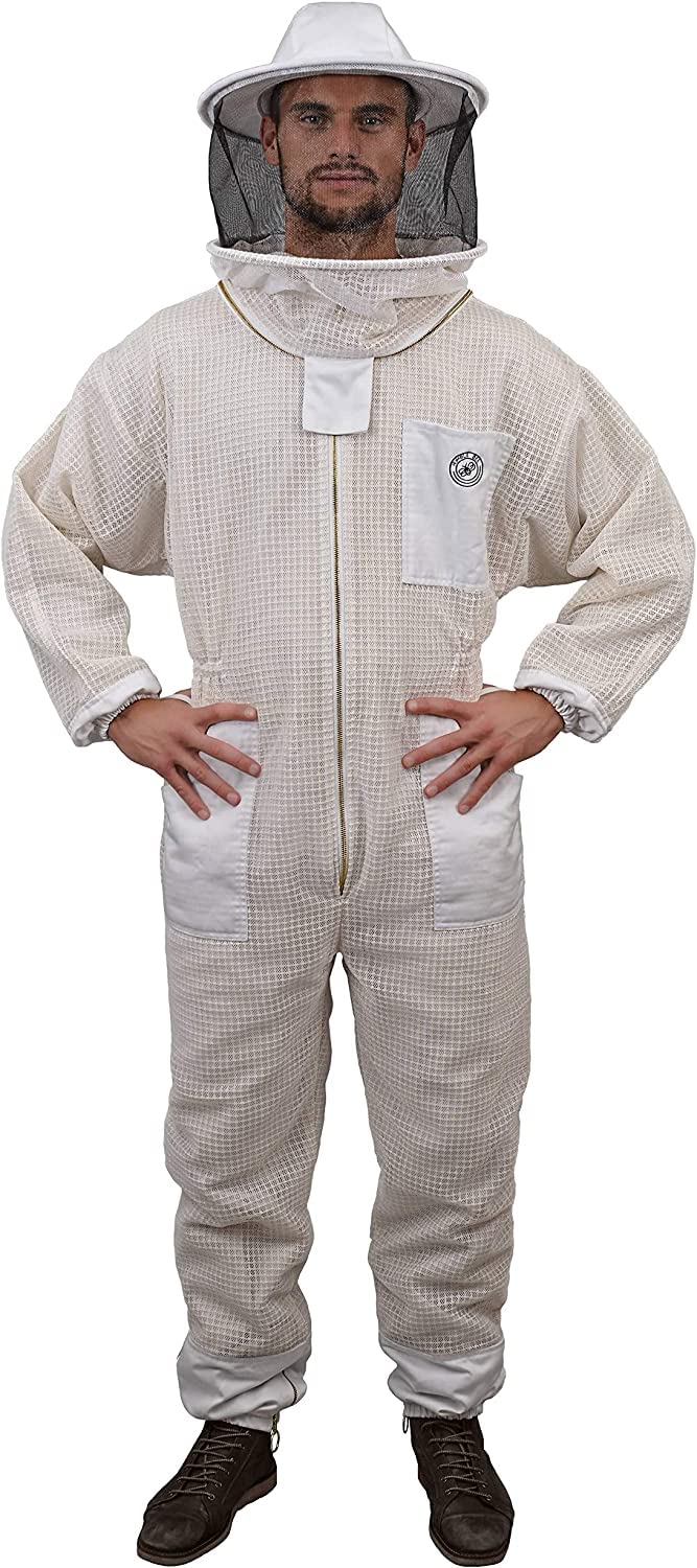 Humble Bee420 Big & Tall Aero Beekeeping Suit with Round Veil