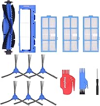 DingGreat Accessoires pour Bagotte BG600 Aspirateur Robot Paquet de 1 Brosse Principale, 3 filtres, 6 brosses latérales, 1 Couverture de Brosse Principale, 2 Brosse de Nettoyage, 1 Tournevis