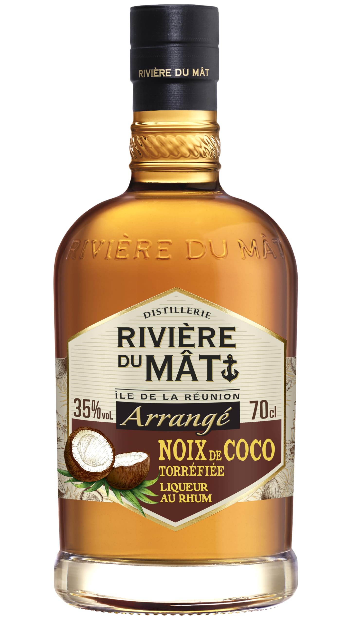RIVIÈRE DU MÃT Arrangé Noix de Coco 70 cl 35°