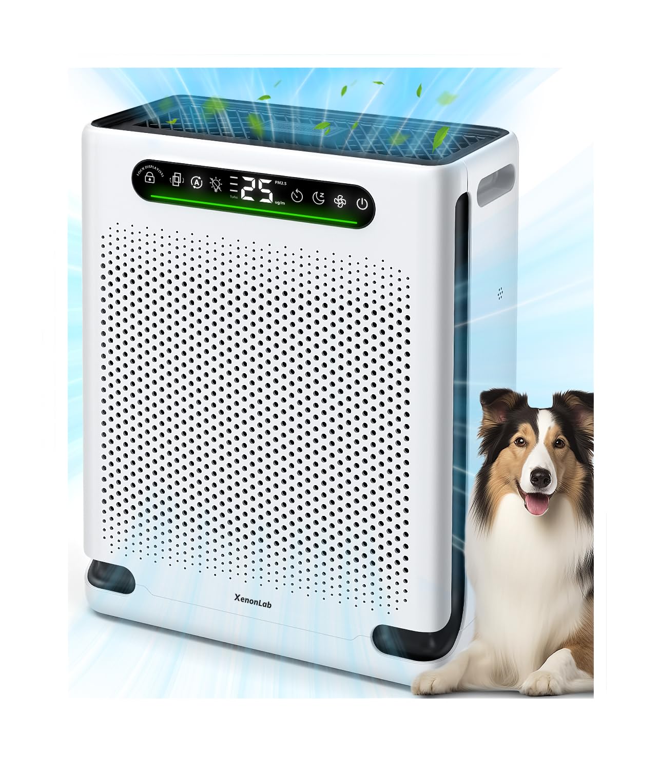 Air Purifiers for Home Large Room Up to 2600 Ft HEPA Air Purifier with Washable Filter Air Quality