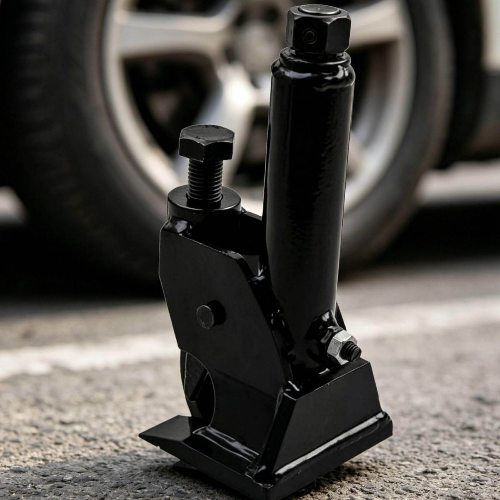 Tire Bead Breaker Herramienta Desmontadora Separador Palanca Manual Construcción Robusta con Base Estable y Tamaño Compacto para Trabajo en Taller