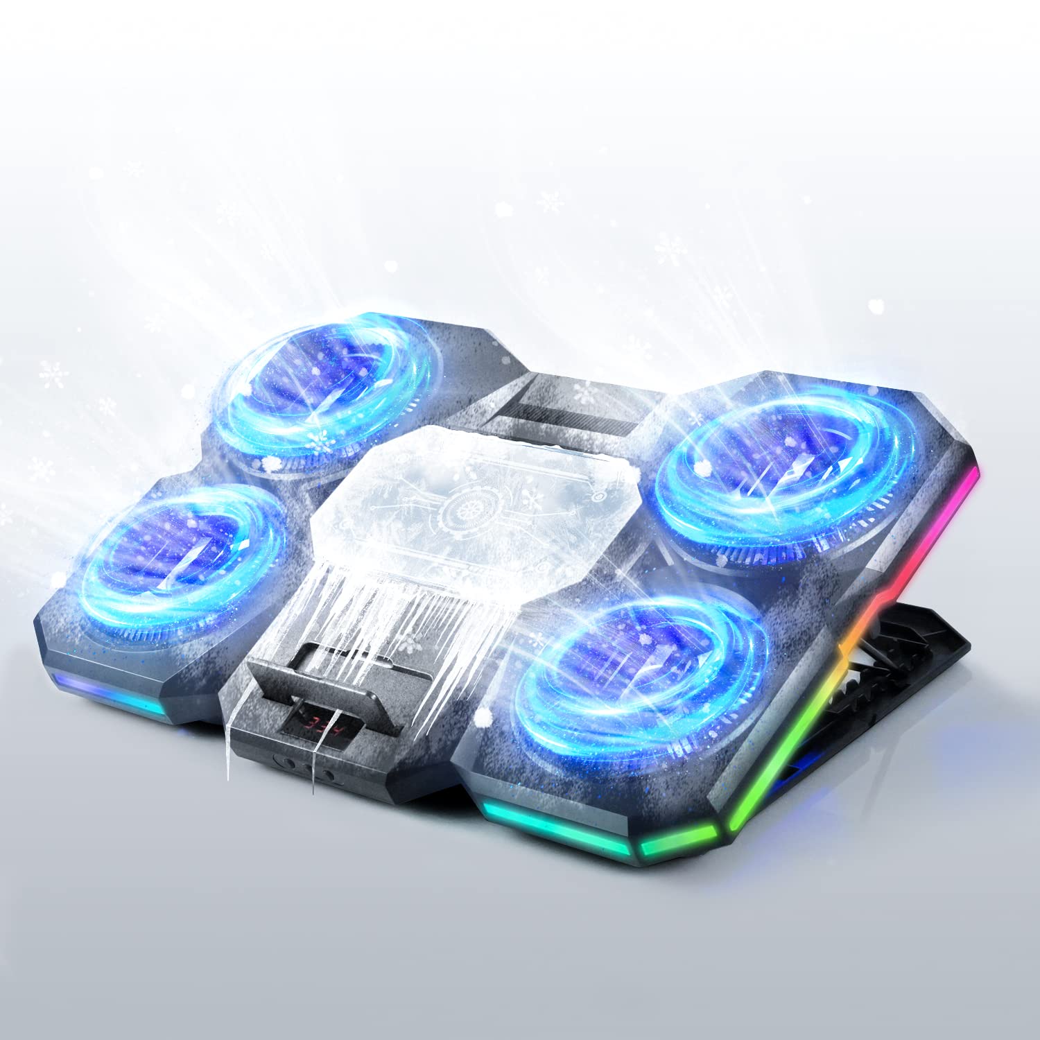 Buy Navazip Laptop Cooling Pad with Thermoelectric Cooler and 4 Fans