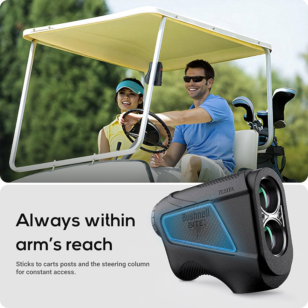Bushnell Tour V6 Shift ゴルフ用距離計 専用ケース付き ピン