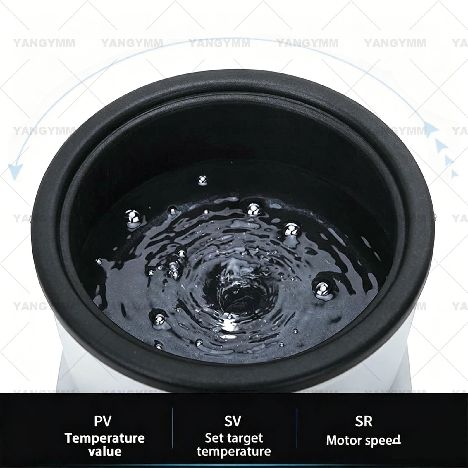 Agitador MagnéTico con CalefaccióN (Hot Pot), BañO de Agua BañO de Aceite; Recipiente de Calentamiento AgitacióN MagnéTica para Laboratorio, con Control de Temperatura. 5A