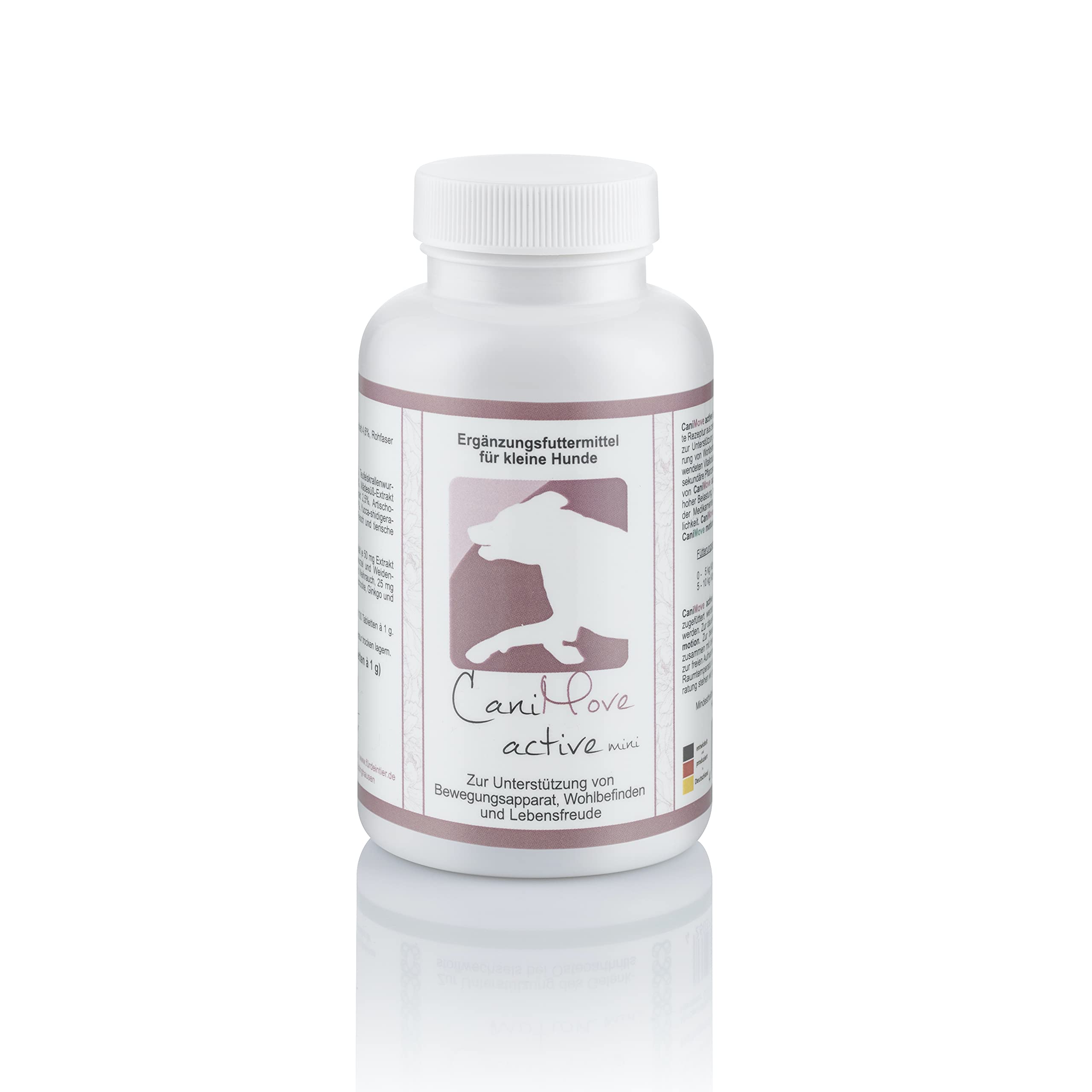 Active mini (für kleine Hunde) mit 10 Heilkräuter-Extrakten für Bewegungsfreude und Tierwohl (100 Tabletten)