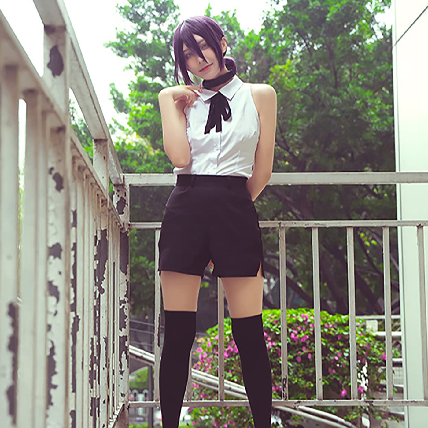 Amazon | [f o a n j a] チェンソーマン レゼ コスプレ衣装 ウイッグ