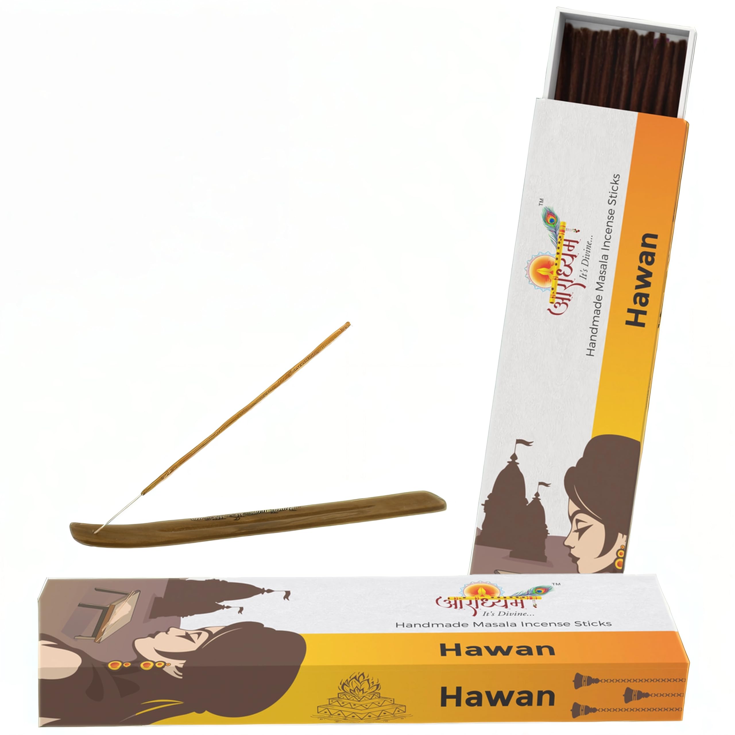Aradhyam Hawan Masala Incense - Handmade & Charcoal Free -2