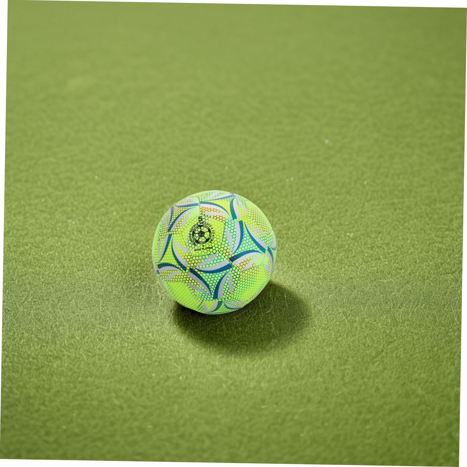 Cabilock Balón de Fútbol Fluorescente Robusto y Duradero para Entrenamiento Adultos para y Entrenamiento Seguro
