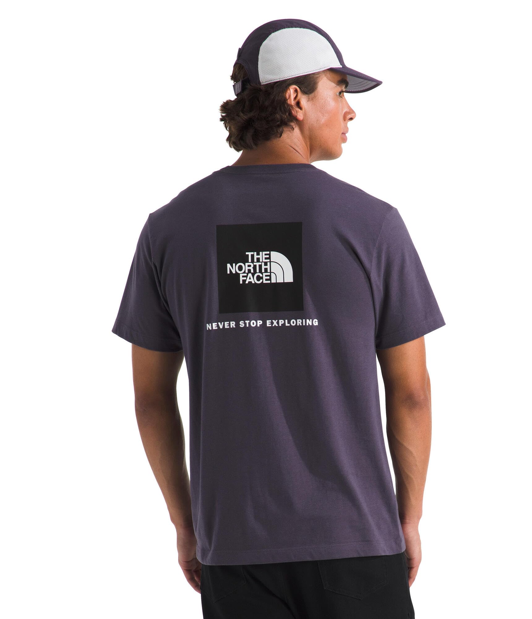 The North Face Men's Evolution Box NSE Regular Short Sleeve T-Shirt, Endless Dusk, XXL