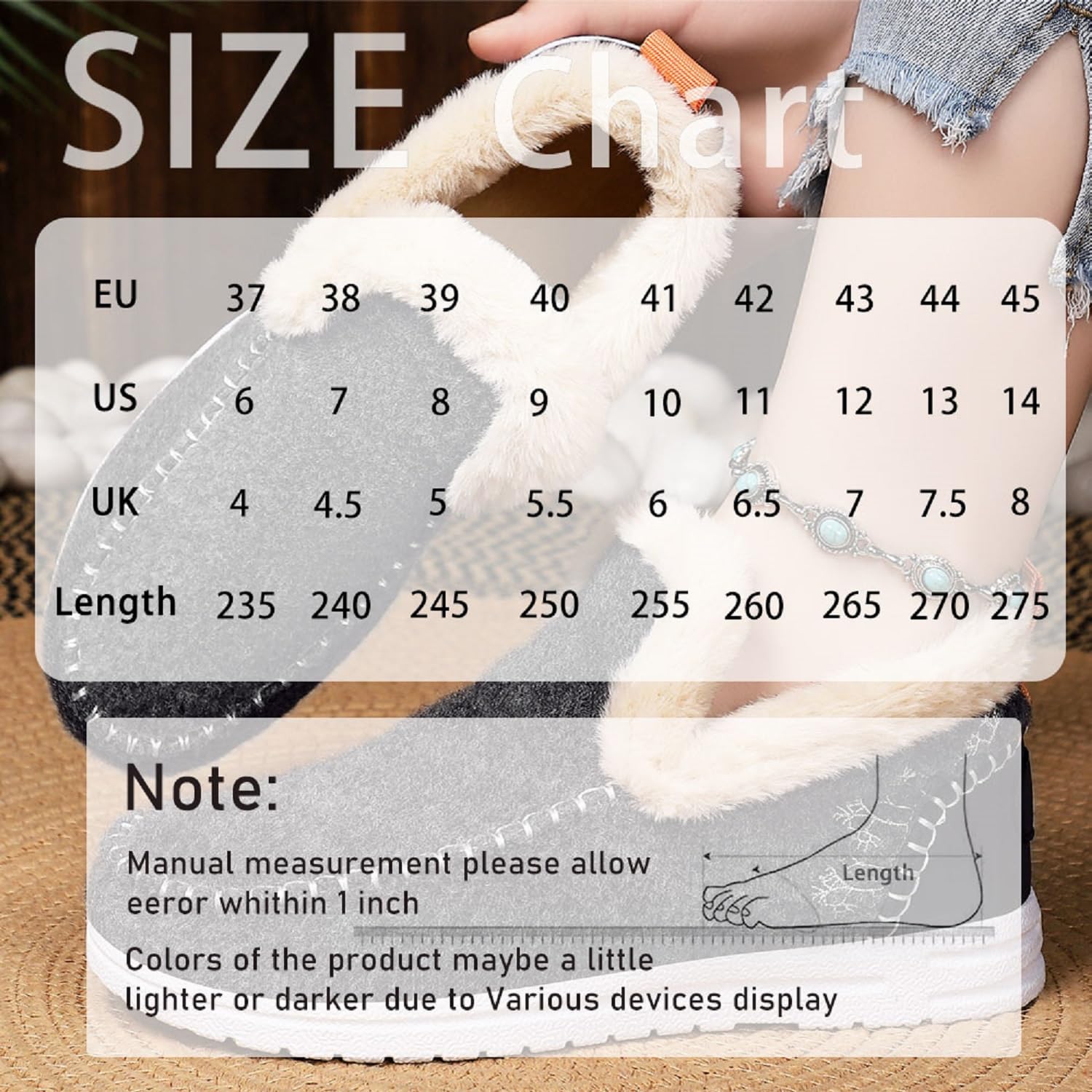 2025 New Women's Winter Plush Lined Flat Shoes Comfy Orthopedic Arch Support Outdoor Walking Shoes Classic Non-Slip Ankle Snow Boots