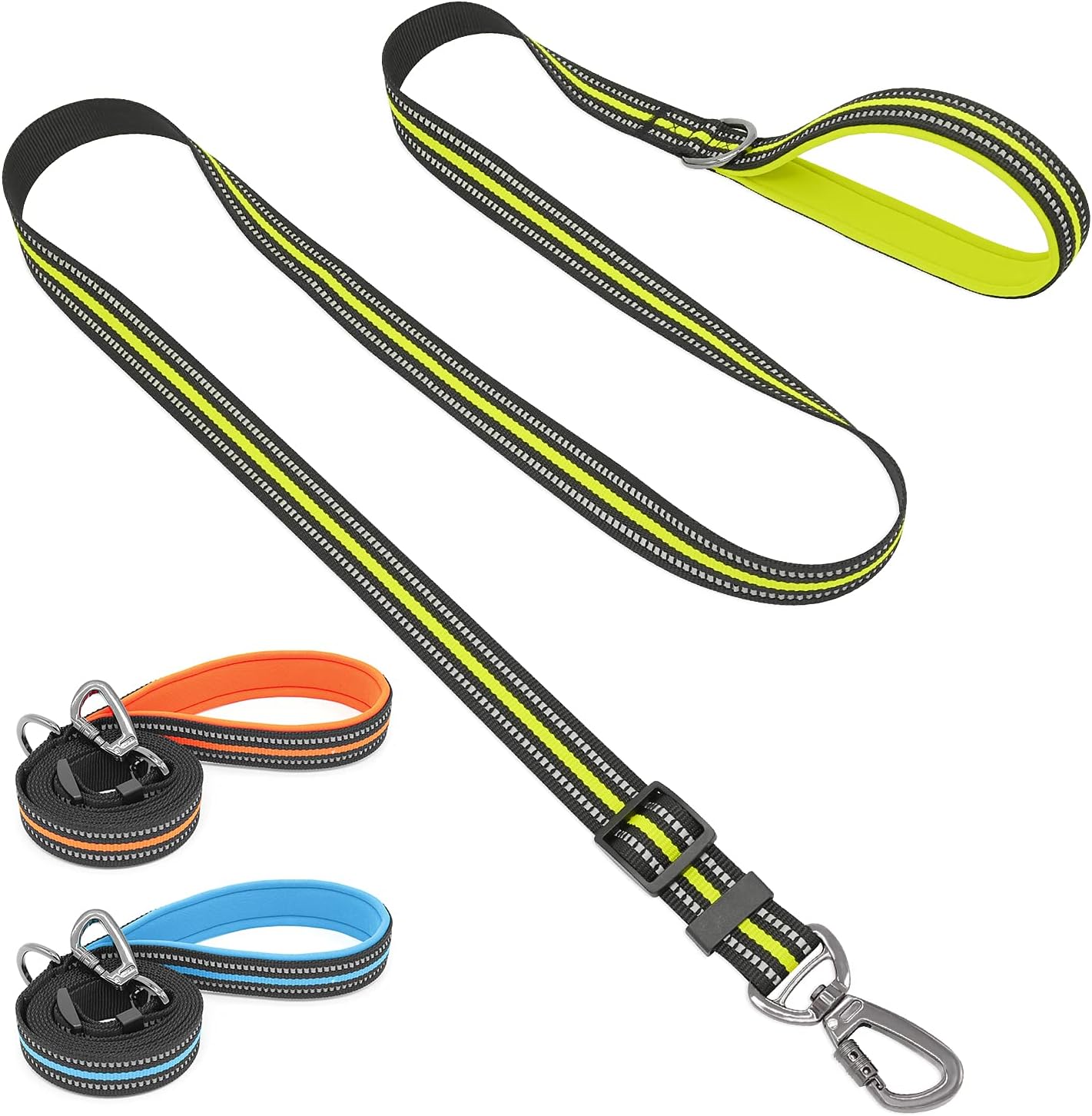 AziviPET Dog Leash, Reflective Dog Leash, Adjustable Nylon