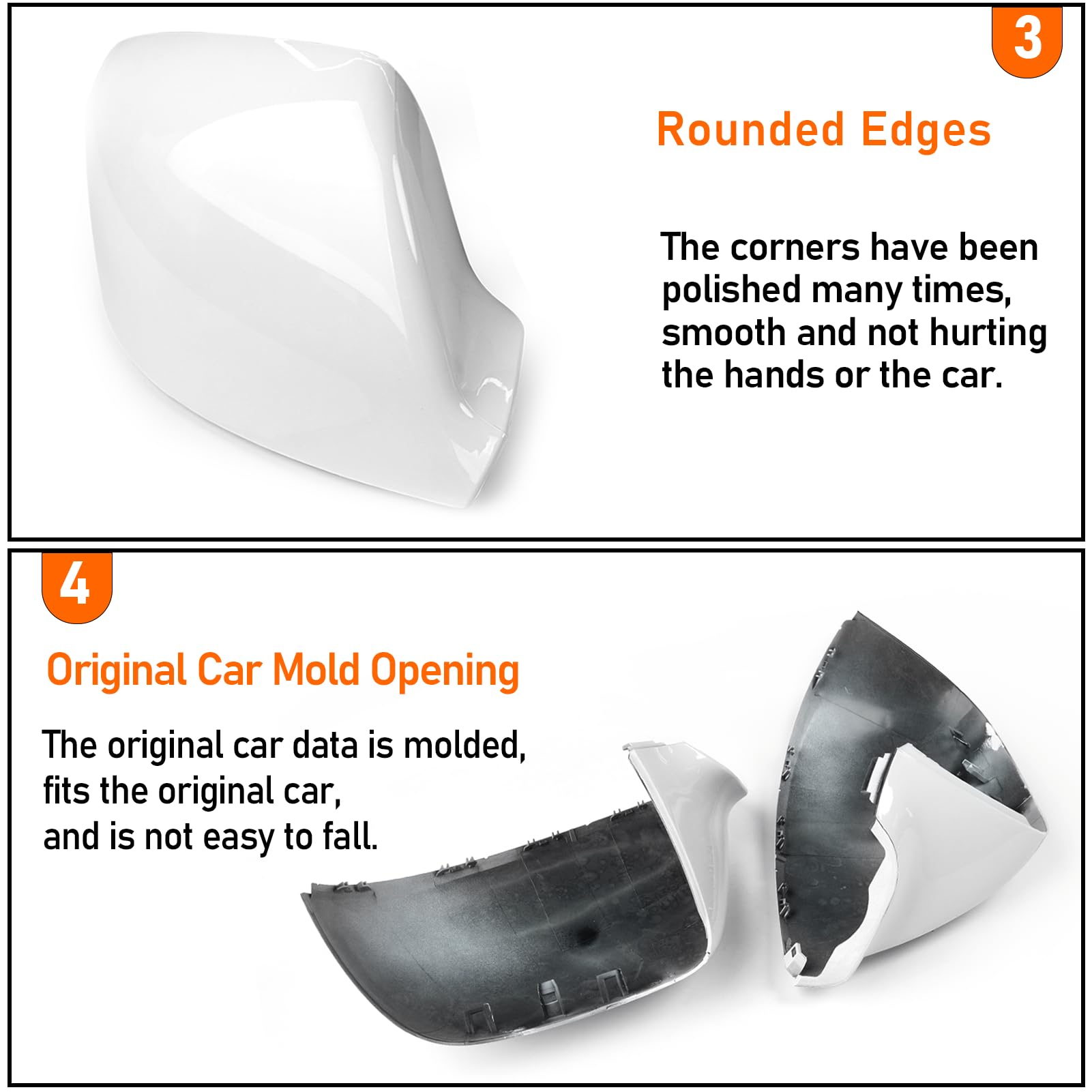 TTCR-II Compatibles avec Coque Rétroviseur VW T5/T6/Transporter Caravelle