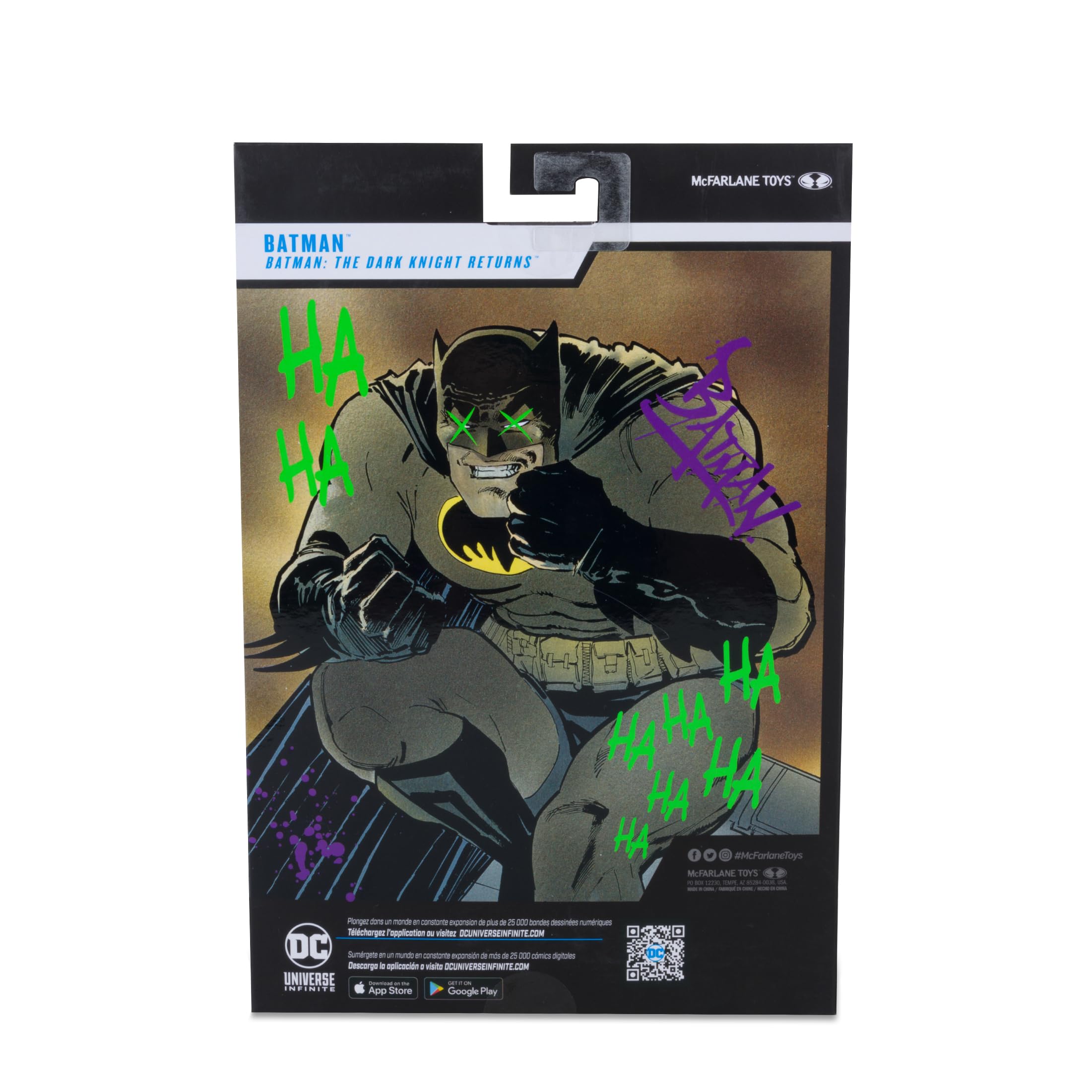 McFarlane Figura 7" Batman (Dark Knight Returns) (Jokerized) (Gold Label)